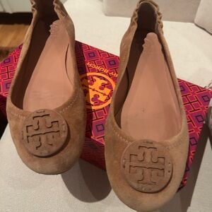 Tory Burch Malva Suede Flats